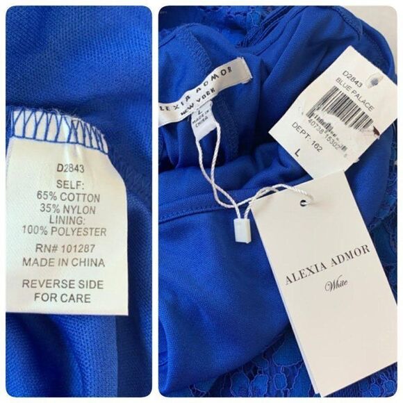 Alexia Admor Kendall Lace Cap Sleeve Sheath Dress - Picture 8 of 10